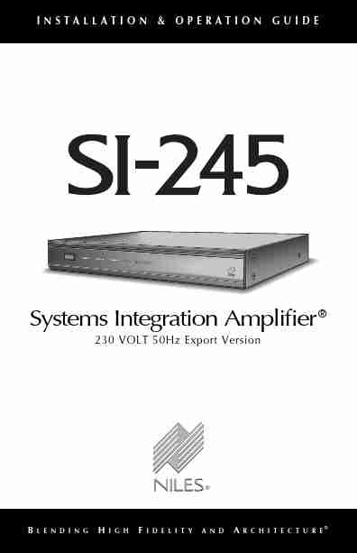 Pioneer Stereo Amplifier SI-245-page_pdf